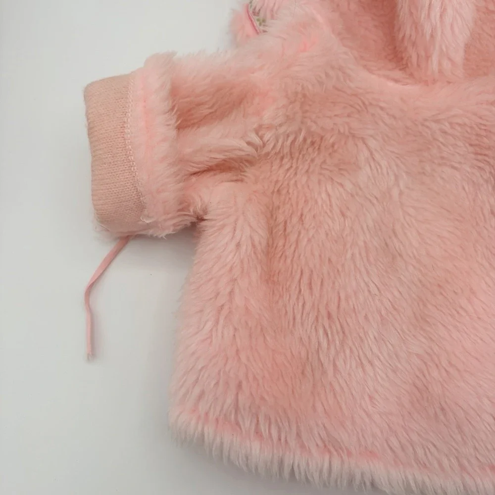 CPK American Girl Vintage doll Fur Pink Cute Jacket For 16-18‎ inch
